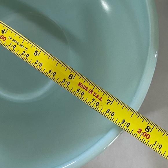 Set of 2 vintage Fire King delphite splash proof mixing bowls - Picture 10 of 10